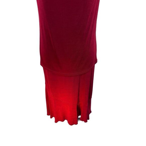 Cittknit Red sleeveless   top with midi skirt - Picture 2 of 14